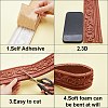 Self-Adhesive XPE Grain Contact Paper DIY-CP0011-17G-6