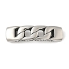 304 Stainless Steel Twisted Chain Connector Charms STAS-Z147-11AS-03-1