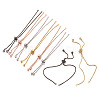 Rack Plating Eco-Friendly Brass Chain Bracelet Making KK-TA0007-84-RS-6