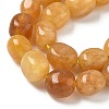 Dyed Natural Malaysia Jade Beads Strands G-P528-I15-01-3
