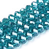 Electroplate Glass Beads Strands LS-EGLA-A034-T1mm-A33-1