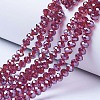 Electroplate Glass Beads Strands LS-EGLA-A034-T3mm-A02-1