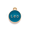 Alloy Enamel Pendants ENAM-S124-01B-05G-3