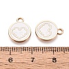 Alloy Enamel Pendants ENAM-Q002-01G-01-3