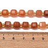 Natural Red Rabbit Hair Rutilated Quartz Beads Strands GG-CBAC972-A11-01-4