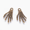 Tibetan Style Alloy Pendants LS-TIBEP-5291-AB-FF-1