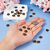 26Pcs Alloy Enamel Letter A~Z Connector Charms FIND-TAC0028-14B-6