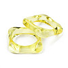 Transparent Acrylic Finger Rings RJEW-T010-03H-3