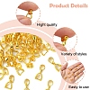 50Pcs Brass Ice Pick Pinch Bails IFIN-FS0001-47A-2