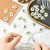 24Pcs 8 Styles Alloy & Resin Connector Charms RESI-CJ0004-97-5