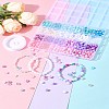 DIY Round Beads Bracelets Making Kits DIY-FS0008-80-10