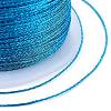 Polyester Braided Metallic Thread OCOR-I007-B-27-3