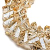 Electroplate Transparent Glass Beads Strands X1-EGLA-P052-02A-PL02-3