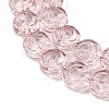 Baking Paint Transparent Glass Beads Strands GL-CBA2ED2-04D-3