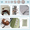120Pcs 6 Styles Dyed Natural Shell Buttons BUTT-WR0001-42B-5