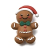 Christmas Theme Silicone Focal Beads SIL-L007-01F-1