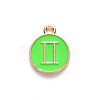 Alloy Enamel Pendants LS-X-ENAM-S124-01A-06I-2