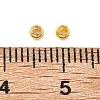 Brass Crimp Beads KK-S509-01G-04-3