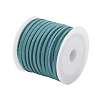 3x1.5mm Teal Flat Faux Suede Cord X-LW-R003-61-2
