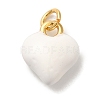 Brass Enamel Charms KK-U027-13-01G-1