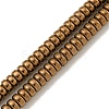 Electroplated Synthetic Non-magnetic Hematite Beads Strands G-K361-A05-02-1