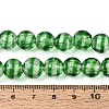 Handmade Foil Glass Beads Strands FOIL-N033-05D-4