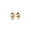 304 Stainless Steel Cup Pearl Peg Bails Pin Pendants STAS-L300-004A-G-1
