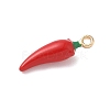 Alloy Enamel Pendants PALLOY-P314-02E-G-2