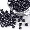 Baking Paint 8/0 Glass Seed Beads X-SEED-Q025-3mm-L05-1