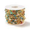 Brass Moon and Star Link Chains CHC-E024-04G-3