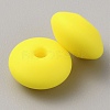 Rondelle Food Grade Eco-Friendly Silicone Abacus Beads SIL-WH0008-14N-03-2