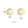 Iron Flower Bead Caps IFIN-YW0001-68-3