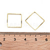 Brass Beads Frames KK-M288-01G-E-3