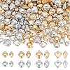 200Pcs 8 Styles CCB Plastic Pendants CCB-UN0001-04-1