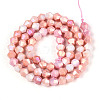 Anti-Tarnish Electroplate Bicone Glass Beads Strands EGLA-T021-6mm-16-04-2