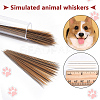 Plastic Simulated Animal Whiskers for Crafts Needle Felting DIY-WH0430-904B-05-3