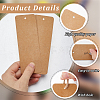 120Pcs 2 Colors Paper Blank Bookmarks AJEW-SP0001-25-6
