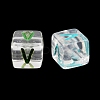 Acrylic European Beads MACR-I042-01V-2