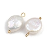 Natural Freshwater Pearl Keshi Pearl Pendants STAS-D378-08B-G-2