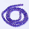 Electroplate Glass Beads Strands LS-EGLA-A034-T1mm-B15-2