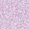 FGB Inside Colours Transparent Glass Seed Beads SEED-T009-01F-2