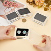 Acrylic Loose Diamond Packaging Boxes with Magnetic CON-WH0105-14A-4