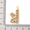 Brass Micro Pave Cubic Zirconia Pendants KK-C076-29K-G01-3