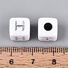 Opaque Acrylic Beads SACR-T035-03H-4