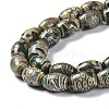 Tibetan Style dZi Beads Strands TDZI-E005-01J-3