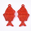 Transparent Acrylic Pendants X-TACR-S133-021-2