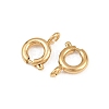304 Stainless Steel Spring Gate Rings STAS-P437-11G-2