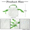 Cloth High Jacquard Flower Sugar Gift Drawstring Bags with Handle ST-CJ0004-01D-8