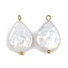Natural Freshwater Pearl Keshi Pearl Pendants STAS-D378-06A-G-1