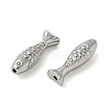 304 Stainless Steel Beads STAS-F320-15C-P-2